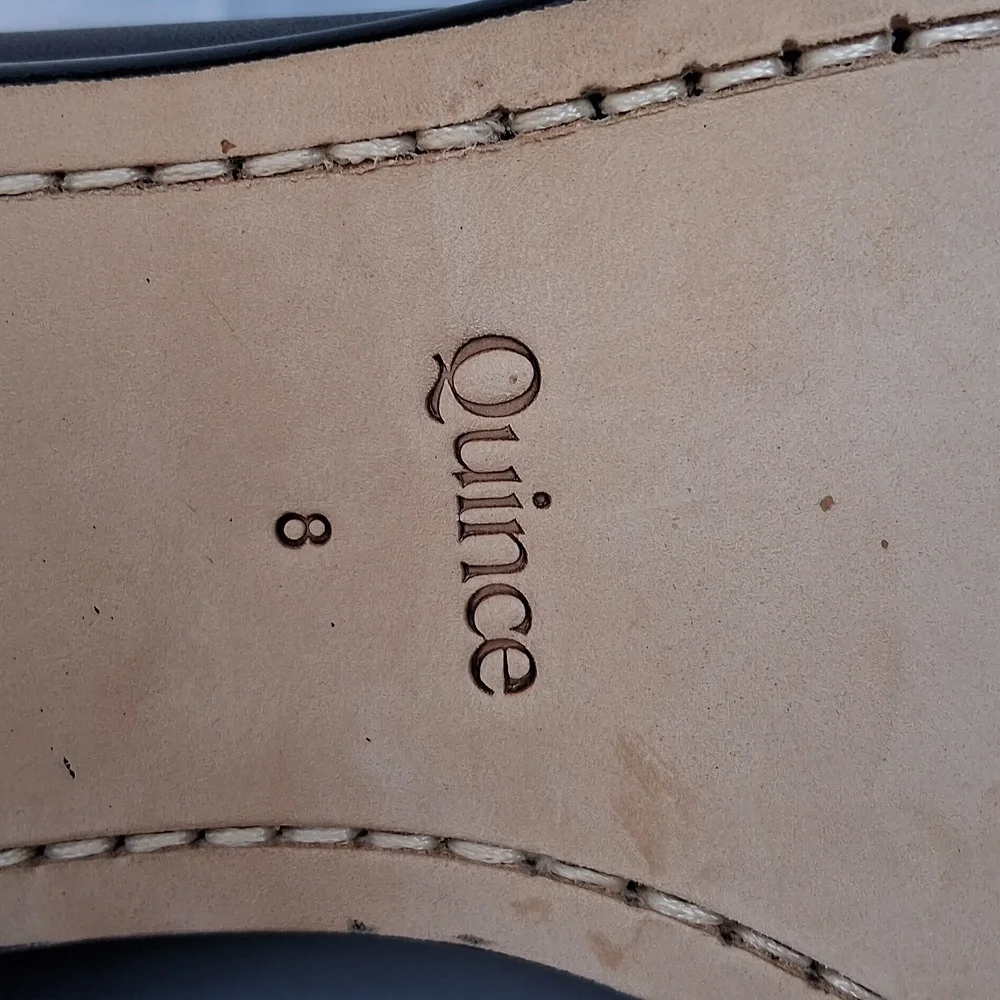 Quince Calfskin Leather Dress Chelsea Boots Black 8